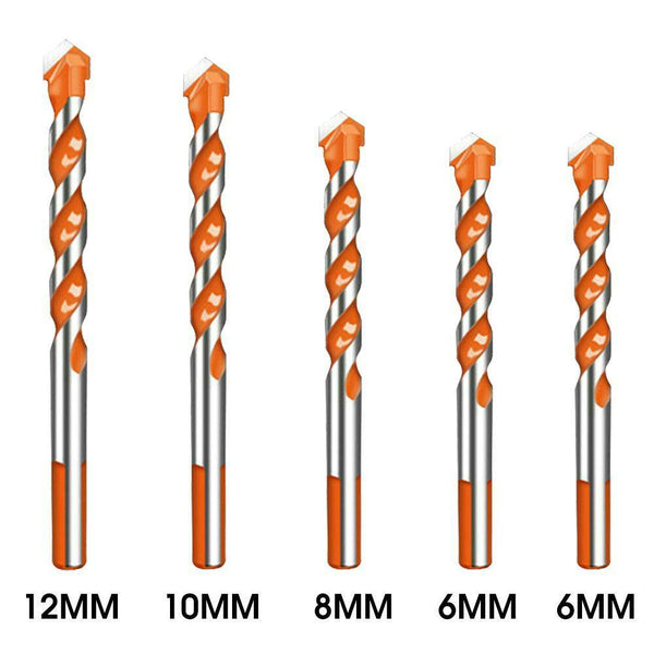 4/5/10X Ultimate Drill Bits Multifunctional Ceramic Glass Hole Working Tool Set