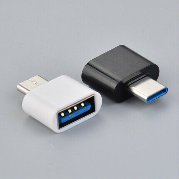 USB 3.1 Type C Male to USB Female Converter Micro /8 Pin to USB Data OTG Adapter