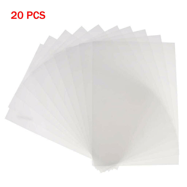 10/20x Heat Shrink Paper Film Sheets for DIY Jewelry Making Craft Rough Polish