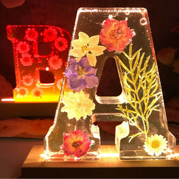 Large Alphabet Epoxy Resin Mold 3D Alphabet English Letter A To Z Mould Decor AU