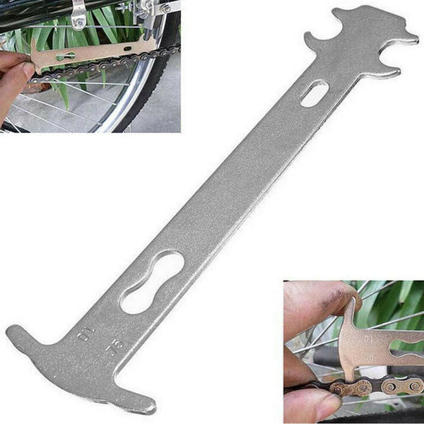 2Pcs Bicycle Bike Chain Checker Wear Indicator Measure Tool Gauge Repair Checker