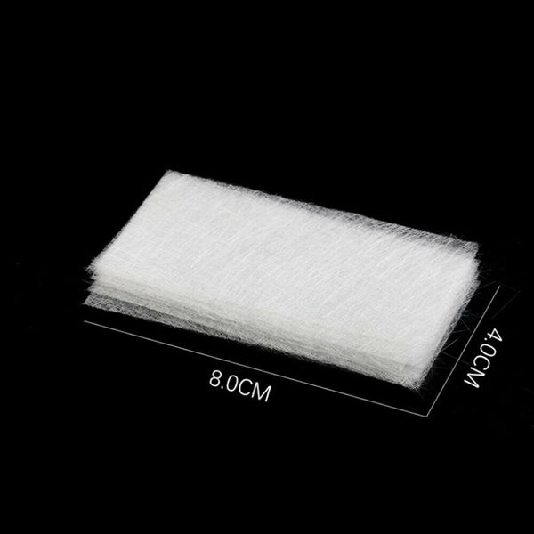 10 Pieces Nail Silk Wrap Repair Kit Extension Silk Fiberglass for Gel Extension