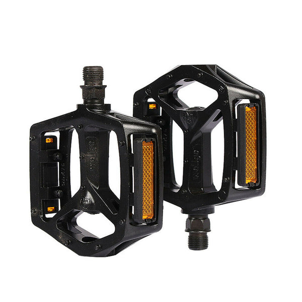 Pair Aluminium Alloy Mountain Bike Road Bicycle Pedals Anti Slip 2 DU Bearing