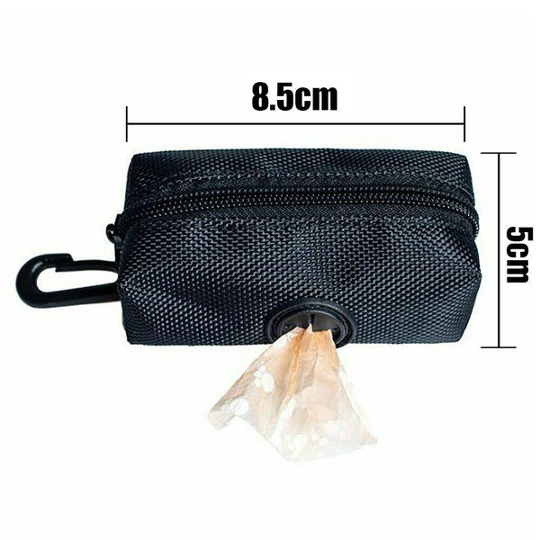 Pet Puppy Garbage Waste Pick Up Bags Dispenser Pouch Outdoor Dog Poop BagHolder