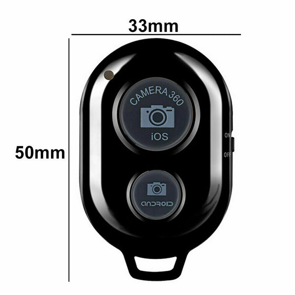 Wireless Bluetooth Remote Control Camera Shutter for iPhone iPad Android Phones