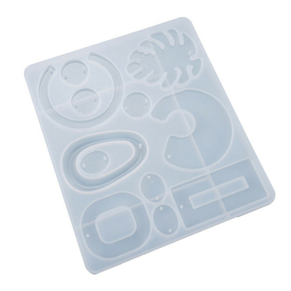 Silicone Pendant Mold Making Jewelry For Resin Necklace Mould Craft DIY Tools