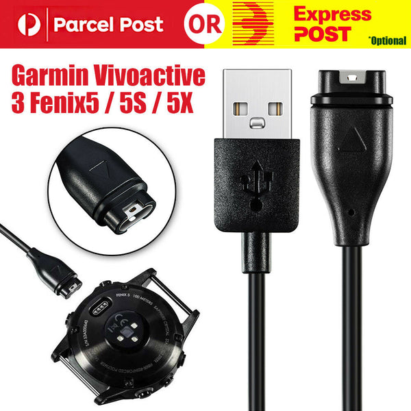 USB Charger Charging Dock Cable For Garmin Vivoactive 3 Fenix 5 5S 5X 6S 6X Venu