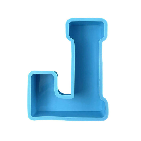 Large Alphabet Epoxy Resin Mold 3D Alphabet English Letter A To Z Mould Decor AU