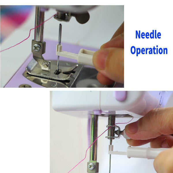 1/5/10x Needle Threader Insertion Handle Applicator For Sewing Tools Sew Machine