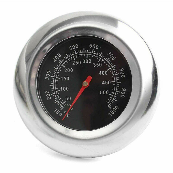 Latest Stainless Steel BBQ Smoker Grill Thermometer Temperature Gauge 50-500℃