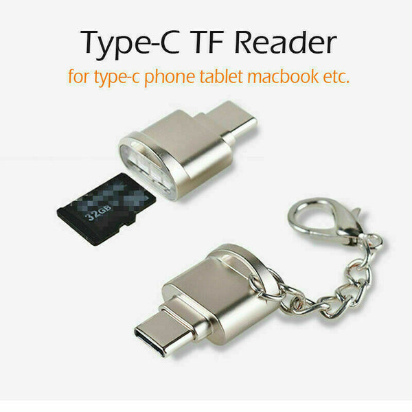 USB C 3.1 Type-C Card Reader Micro SD Memory Card OTG Adapter For Macbook Samsun