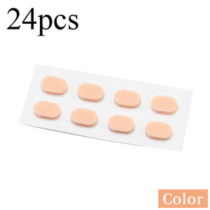 24X Soft Foam Anti-Slip Stick On Eyeglass Sunglasses Glasses Nose Pads Holder AU