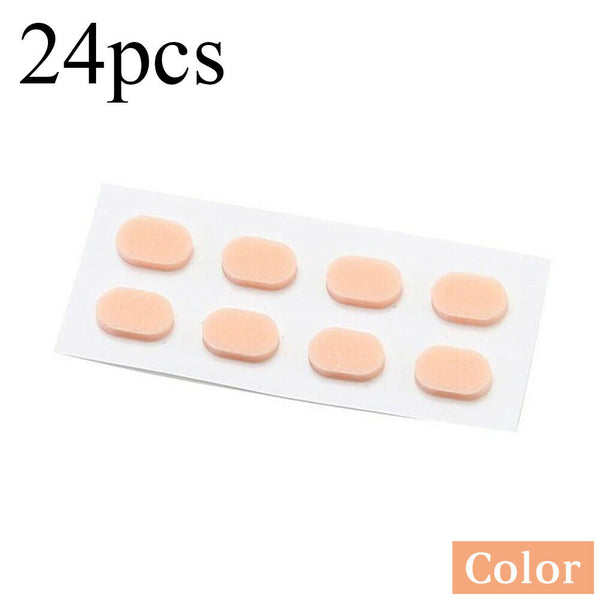 24X Soft Foam Anti-Slip Stick On Eyeglass Sunglasses Glasses Nose Pads Holder AU