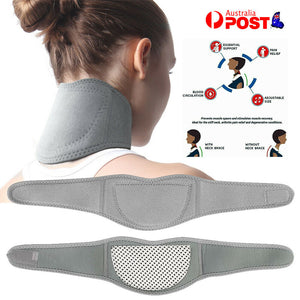 Neck Protector Pain Relief Support Brace Strap Cervical Collar Compression Wrap