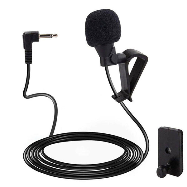 3.5mm Microphone External Mic For Car Stereo GPS Bluetooth Omnidirectional Audio