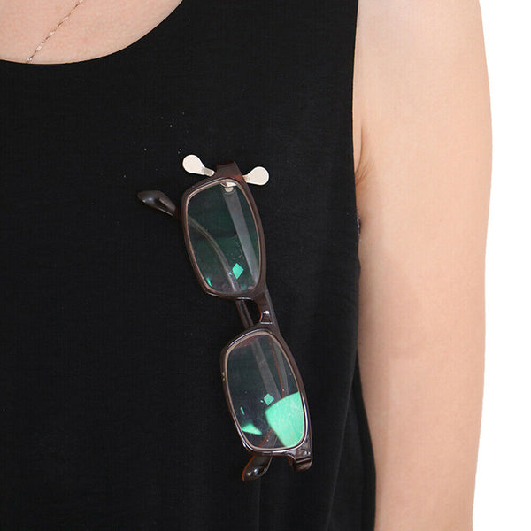 Magnetic Glasses Sunglasses Spectacles Clip Earphone Key Eyeglass Holder Pin