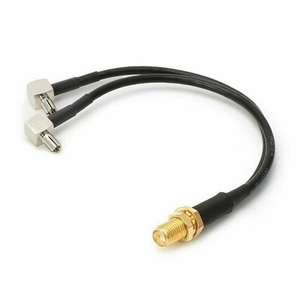 SMA Female To Dual TS9 Male Antenna Mobile Modem Patch RG174 Extension Cable AU