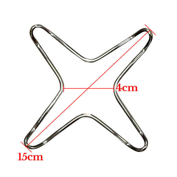 Stove Top Gas Cooker Trivet Ring Reducer Metal Plate Coffee Pot Stand For Moka