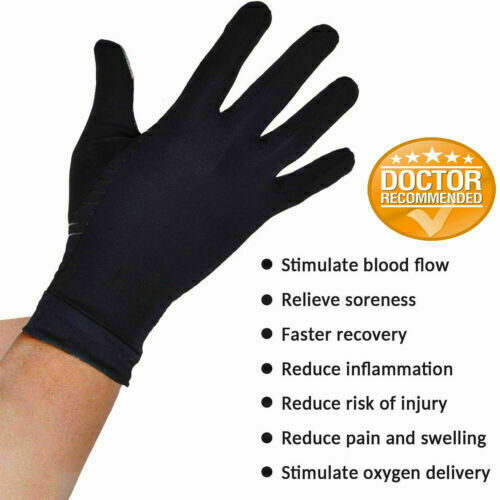 Arthritis Gloves Copper/Cotton/Magnetic Compression Pain Relief Hand Wrist Brace