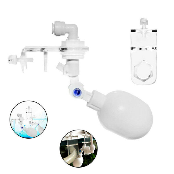 Acrylic Float Ball Valve Shut Off Automatic Feed Fill Fish Tank Aquarium Water`