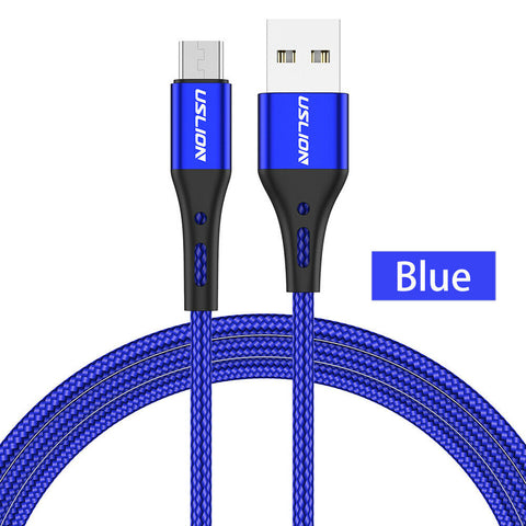 2 Metre USB to Micro USB Cable Android Charger Data Sync Cable Cord Fast Charge