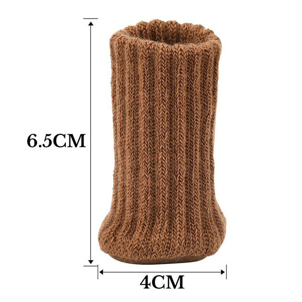 8/24X Table Chair Leg Floor Protectors Knit Socks Sleeve Furniture Feet Covers