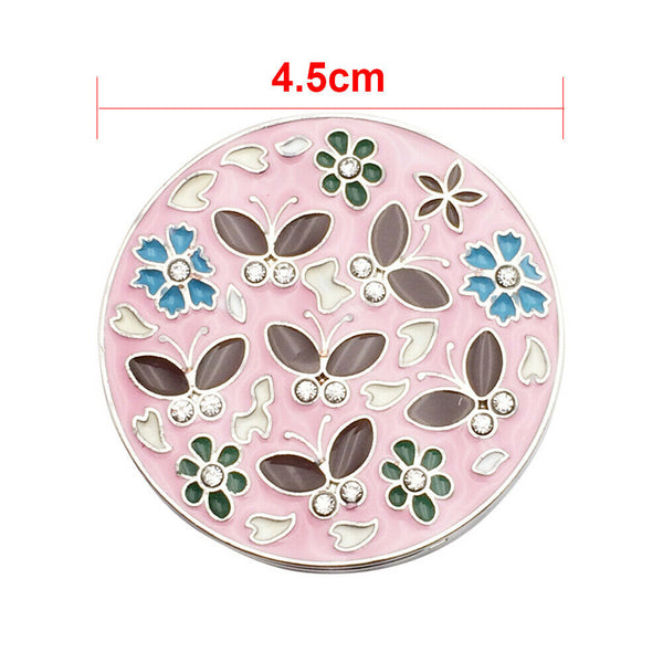 Portable Folding Metal Round Purse Handbag Tote Bags Hanger Hook Holder Table