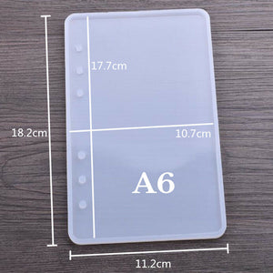 A7/A6/A5 Notebook Shape Silicone Mold DIY Resin Book Mould Crystal Epoxy Mold