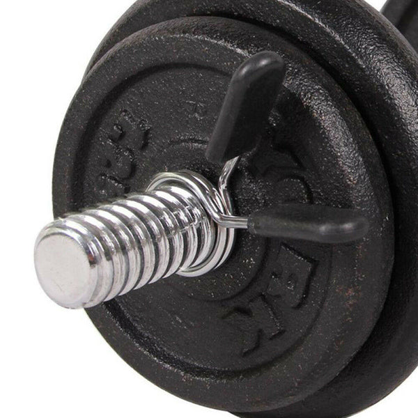 2Pcs 25/28/30mm Gym Dumbbell Barbell Weight Bar Lock Clamp Spring Collar Clips