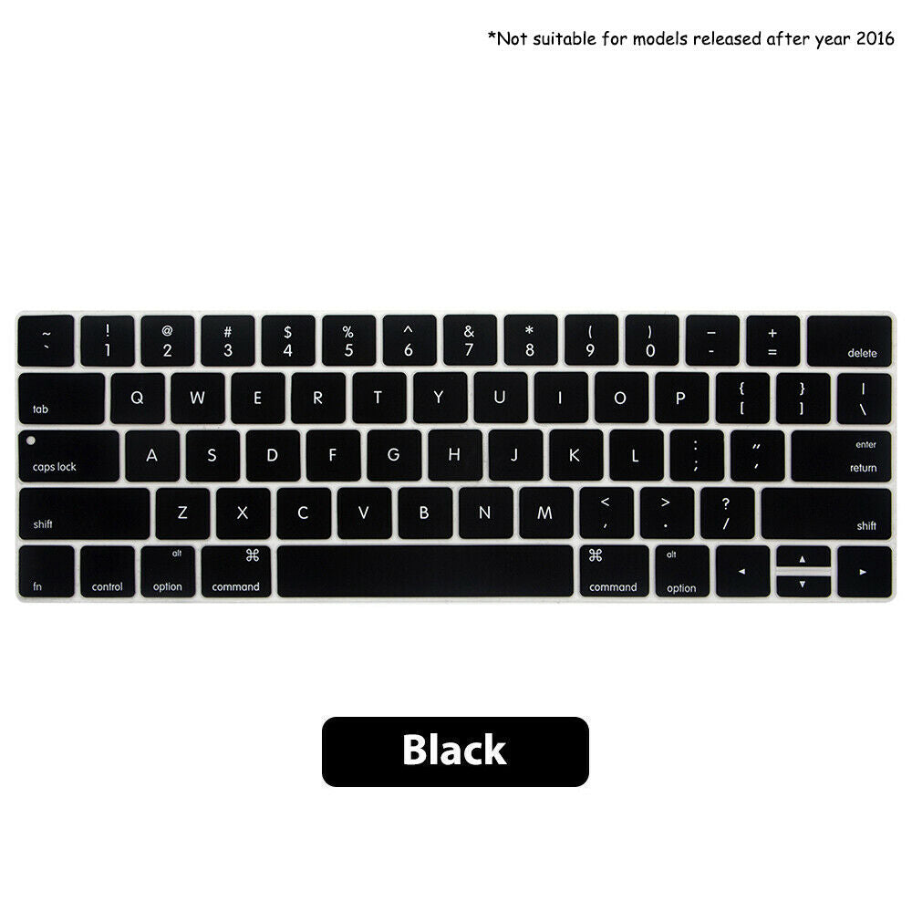 Silicone Keyboard Cover Case Protector For MacBook Air/Pro 13" 15" 17" Touchbar