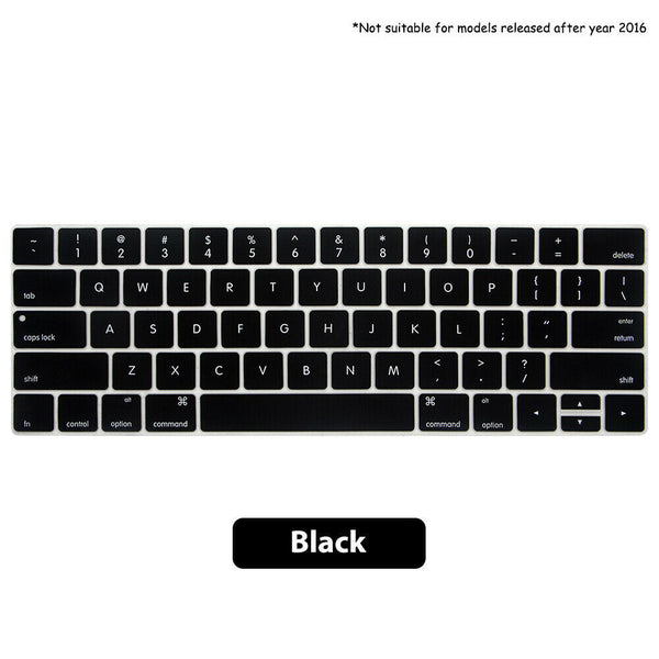 Silicone Keyboard Cover Case Protector For MacBook Air/Pro 13" 15" 17" Touchbar