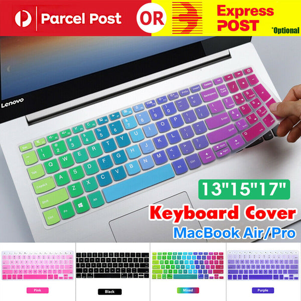 Silicone Keyboard Cover Case Protector For MacBook Air/Pro 13" 15" 17" Touchbar