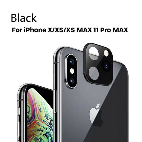 Lens Sticker for iPhone X XS MAX Camera Cover Seconds Change to iPhone11 Pro MAX