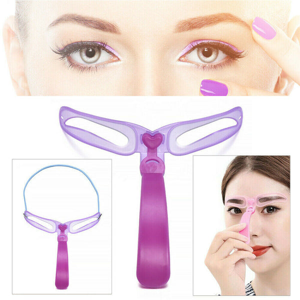 8Pcs Women Makeup Shaping Shaper Eyebrow Grooming Stencil Kit Template DIY