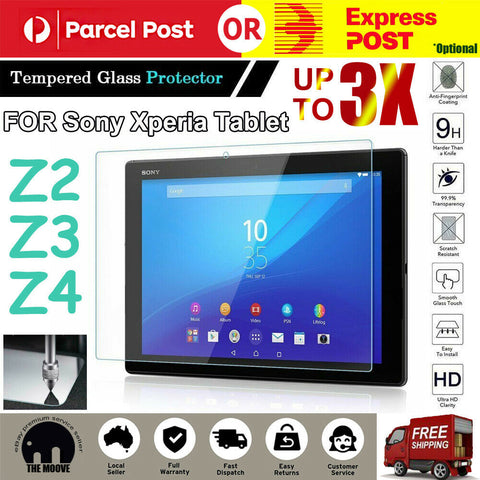 2/3PCS Tempered Glass Screen Protector For Sony Xperia Z2 /Z3 /Z4 Tablet Compact