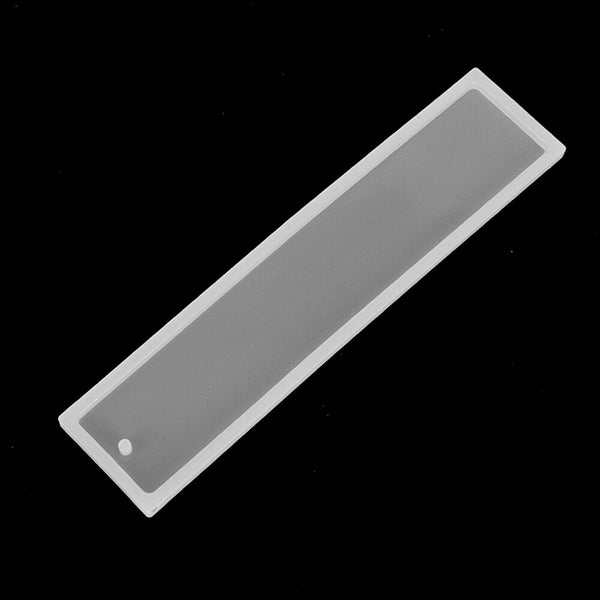 5PCS Rectangle Silicone Bookmark Mold DIY Making Epoxy Resin Jewelry Craft Mould