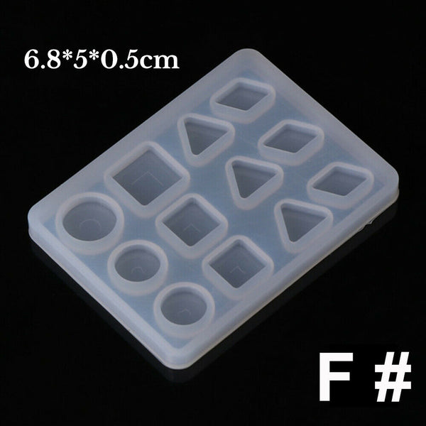 Silicone Pendant Mold Making Jewelry For Resin Necklace Mould Craft DIY Tools