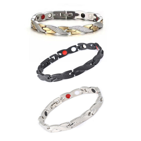 Unisex Bracelet Magnetic Healing Bio Therapy Arthritis Pain Relief Banglele Gift