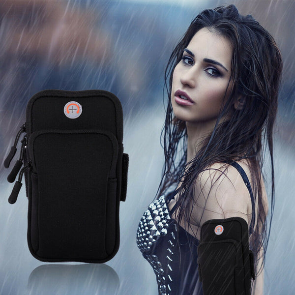 Sports Armband Gym Arm Band Pouch Holder Bag Case For iPhone XS Max Samsung S10