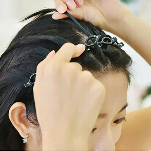 1/2x Double Bangs Hairstyle Hairpin Hair Accessories Hairdressing Headband Clips