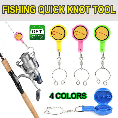 Fishing Quick Knot Tool Hooks Tying Fishing Multi Function Tackle Safety Device