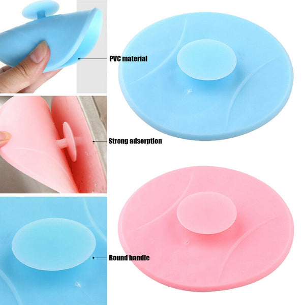 Universal Floor Plug Bathroom Kitchen Bath Tub Sink Silicone Water Stopper Tool