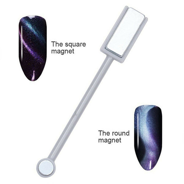 Magnet Stick Tool For Cat Eye Magnetic UV Gel Nail Polish Flower Stripe Grid Art