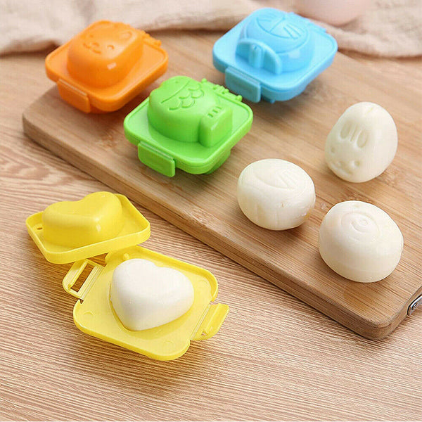 Mold Sandwich Bento Rice Mould Sushi Maker Boiled Egg Cutter Kitchen Gadget 6pcs