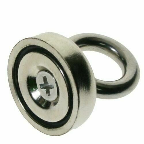 15/112Kg Salvage Strong Recovery Magnet Neodymium Hook Treasure Hunting Fishing