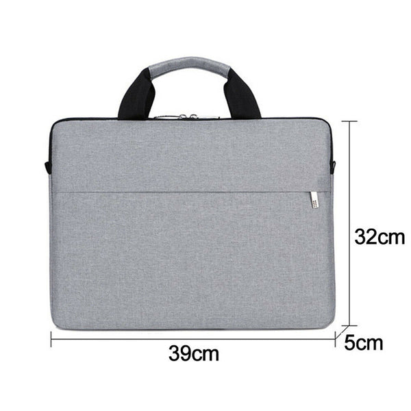 15.6 Size Waterproof Laptop Sleeve Suitcase Shoulder Bag Adjustable Tote Bag