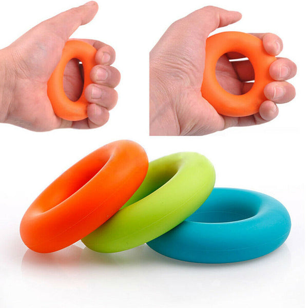 Set of 3/6 Finger Stretcher Hand Resistance Band Hand Grip Strength Exercise