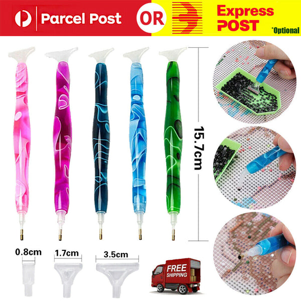 5D Resin Diamond Painting Pen Resin Point Drill Pens Cross Stitch DIY Craft Art