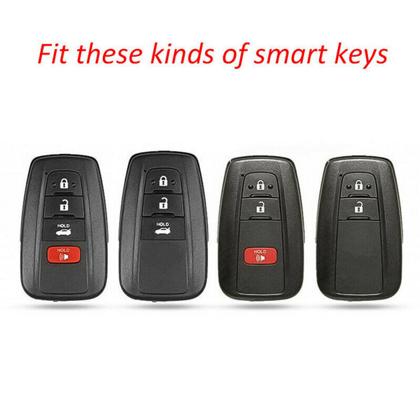 Car Remote Key Case Protective TPU Cover For Toyota Camry/CHR/Corolla/RAV4/86