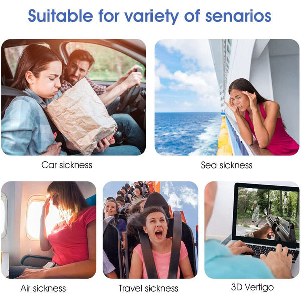 Anti Motion Sickness Glasses Anti Dizziness Nausea Seasickness Glasses